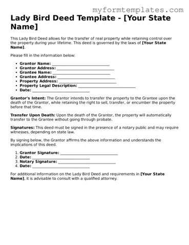 Lady Bird Deed Document