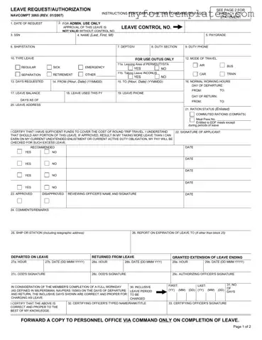Official Navcompt 3065 Form in PDF
