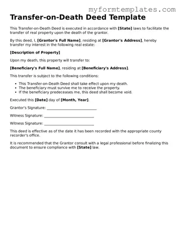 Transfer-on-Death Deed Document